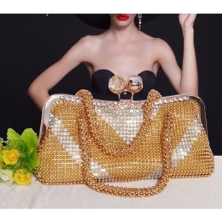 Túi Đầm Đeo Vai Dây Xích Mảnh