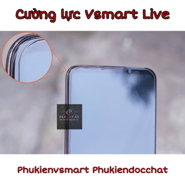 Kính cường lực trong suốt Vsmart Live