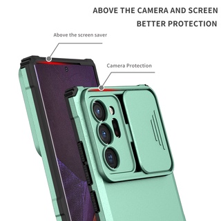 Ốp Điện Thoại Siêu Mỏng Chống Sốc Có Giá Đỡ Cho Samsung Galaxy A73 A72 A42 A32 A23 4G/5G