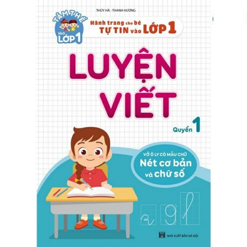 Ảnh Sách - Bộ 3 luyện viết - Hành trang cho bé tự tin vào lớp 1 1