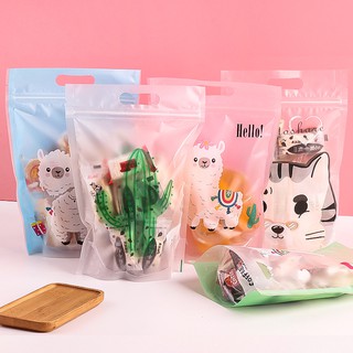 50 Chiếc Túi Zip Đựng Bánh Quy,Kẹo, Socola Hàng Dày Đẹp 250-300-500gr