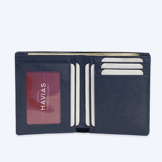 Ví Da Đứng HAVIAS kiểu dáng basic da bò Saffiano 100% nhập khẩu COSVER2
