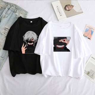 Áo Thun Nữ Hình Anime Nhật Bản Áo Thun Tokyo Ghoul Kaneki Ken Ngắn Tay