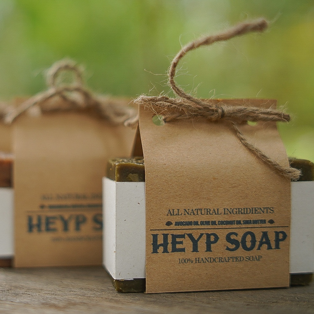 Xà Phòng Cà Phê - Mật Ong Rừng - Tẩy Tế Bào Chết Dưỡng Da Ẩm mịn- HEYP SOAP