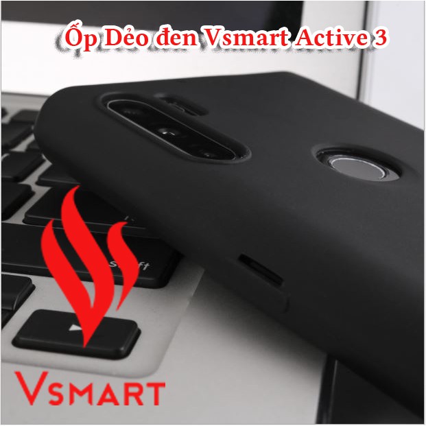 Ốp dẻo đen TPU Vsmart Active 3