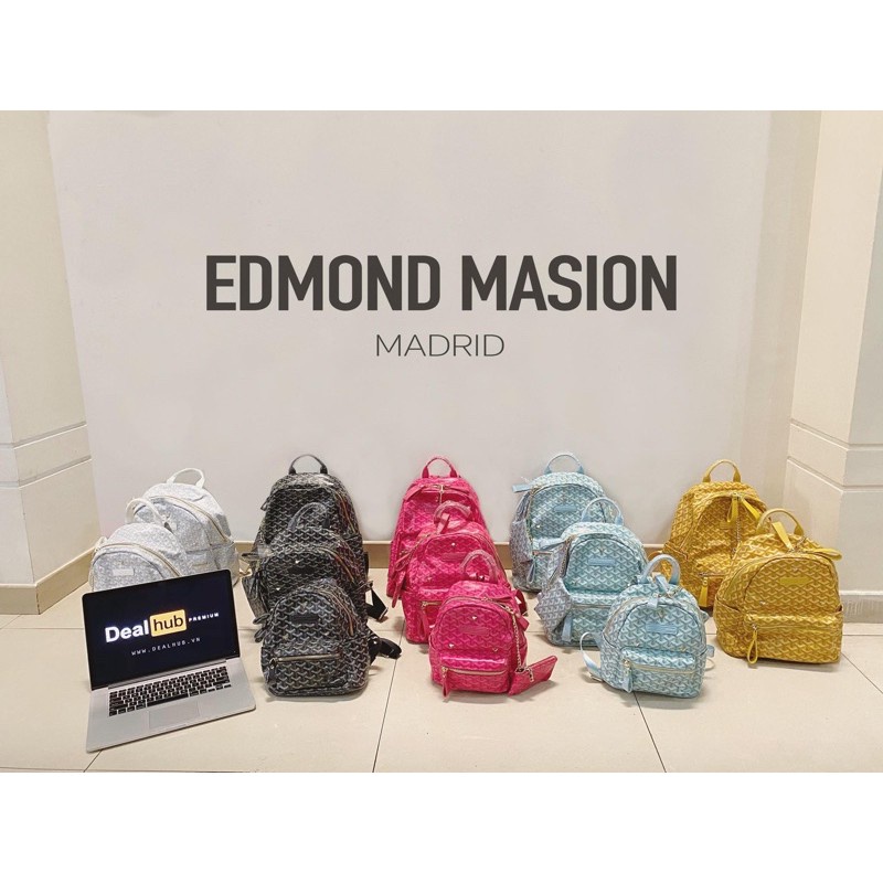 Edmond Masion Backpack Yellow - EDMOND MASION