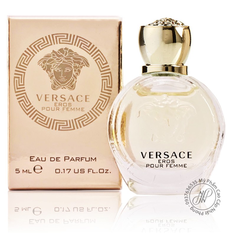 Freeship ĐƠn 99k Nước Hoa Nữ Versace Eros Pour Femme Eau De Parfume 5ml Shopee Việt Nam