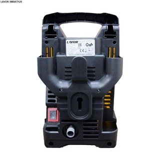Máy phun áp lực nước Lavor Smart120, máy rửa xe motor chổi than - Áp suất 120 bar siêu mạnh