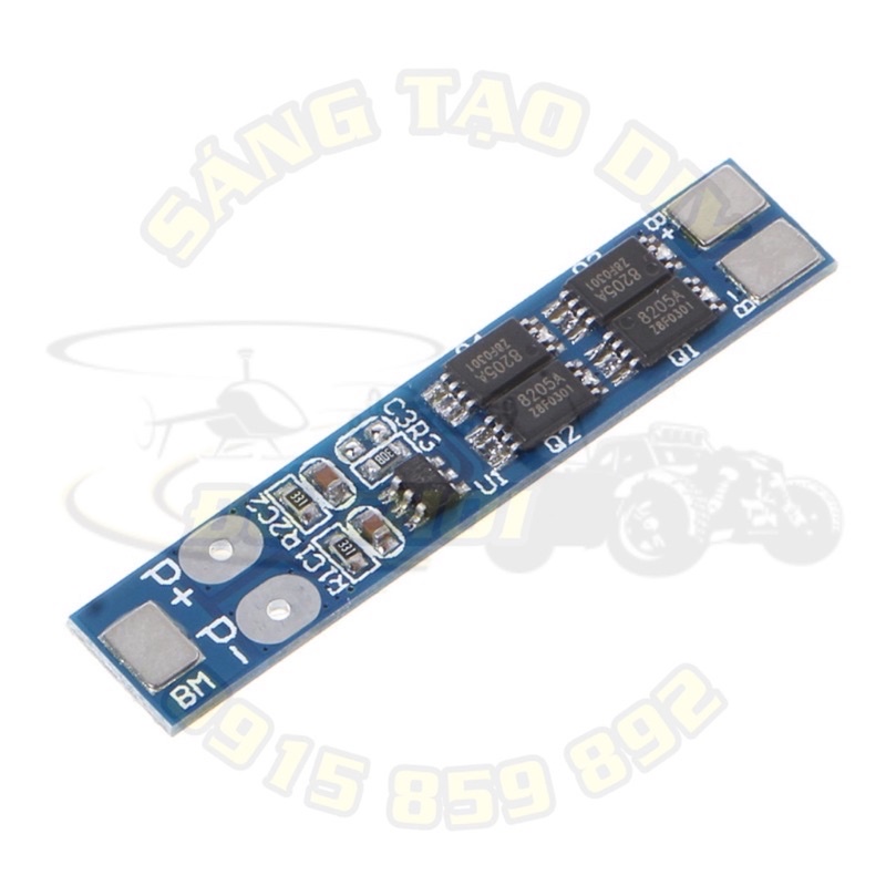 Mạch sạc và bảo vệ pin Lithium 2S 7.4V 8A chuyên dụng cho pin Li-ion ...