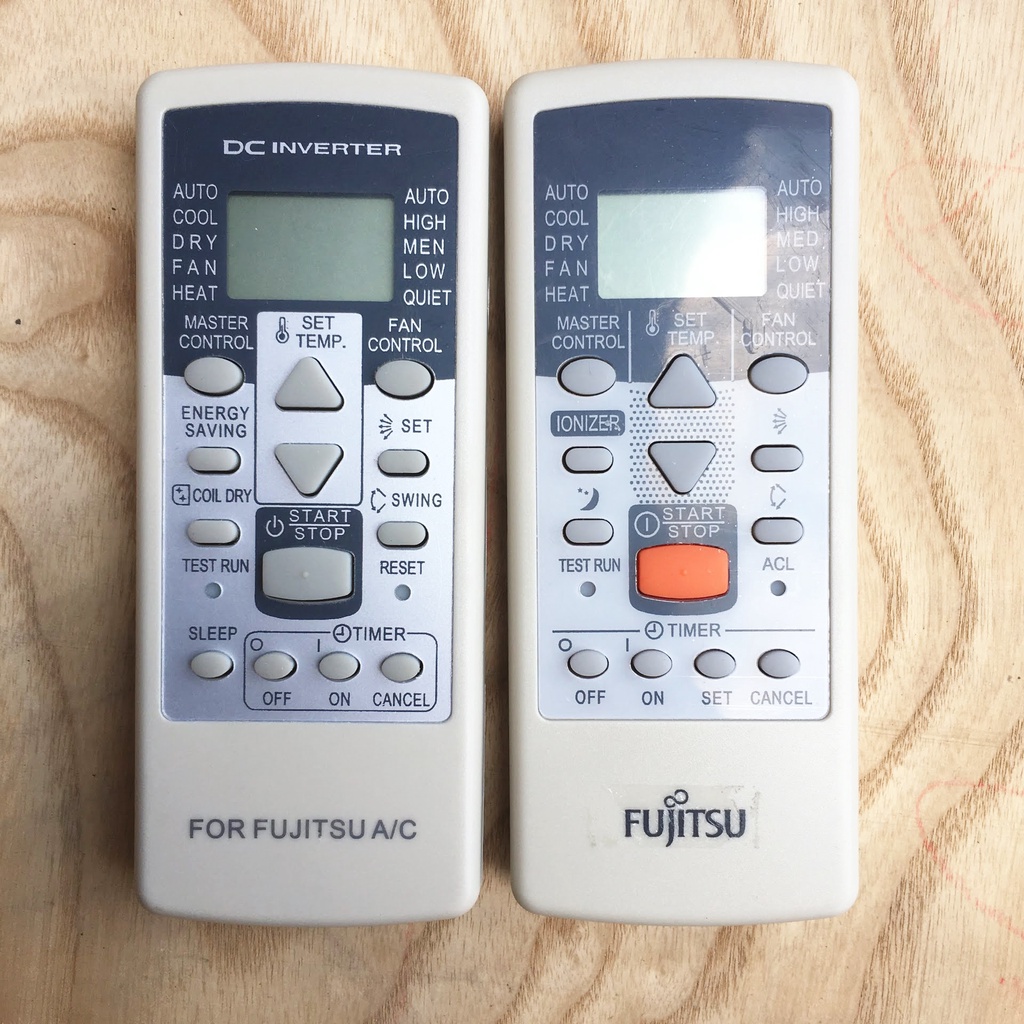 Remote máy lạnh Fujitsu - Điều khiển điều hoà Fujitsu | Shopee Việt Nam