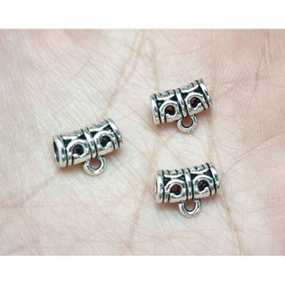 10 Charm giả bạc hình con cú, mặt trời, con cá... làm vòng tay phong thủy, vòng tay tình bạn handmade