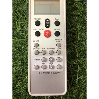 ĐIỀU KHIỂN ĐIỀU HÒA TOSHIBA WC-L03SE loại 1 nút đỏ-Tặng kèm pin - REMOTE Toshiba WC-L03Se