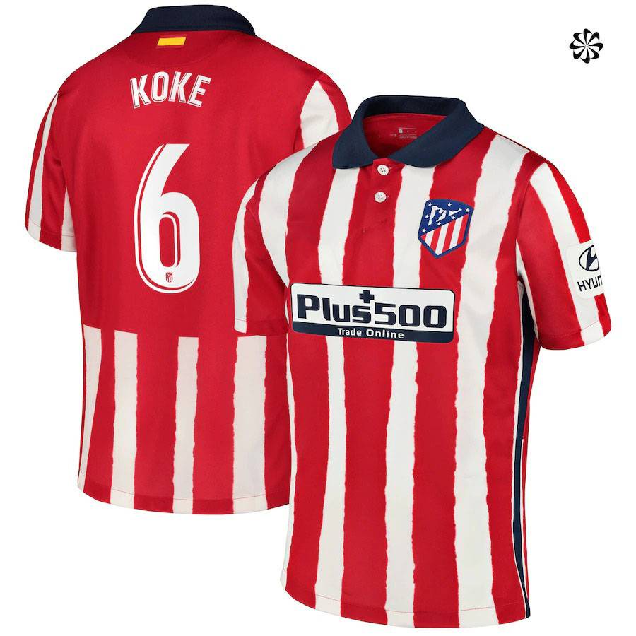 SY3 - Áo Thun Thể Thao Atletico Madrid Sân Nhà Mùa Giải 2020-2021, Nhiều Kích Cỡ