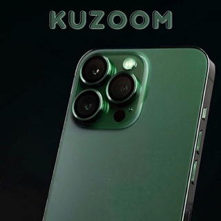 Cường lực lens Kuzoom xanh rêu bảo vệ camera Ip 13/13Mini/13Pro/Promax