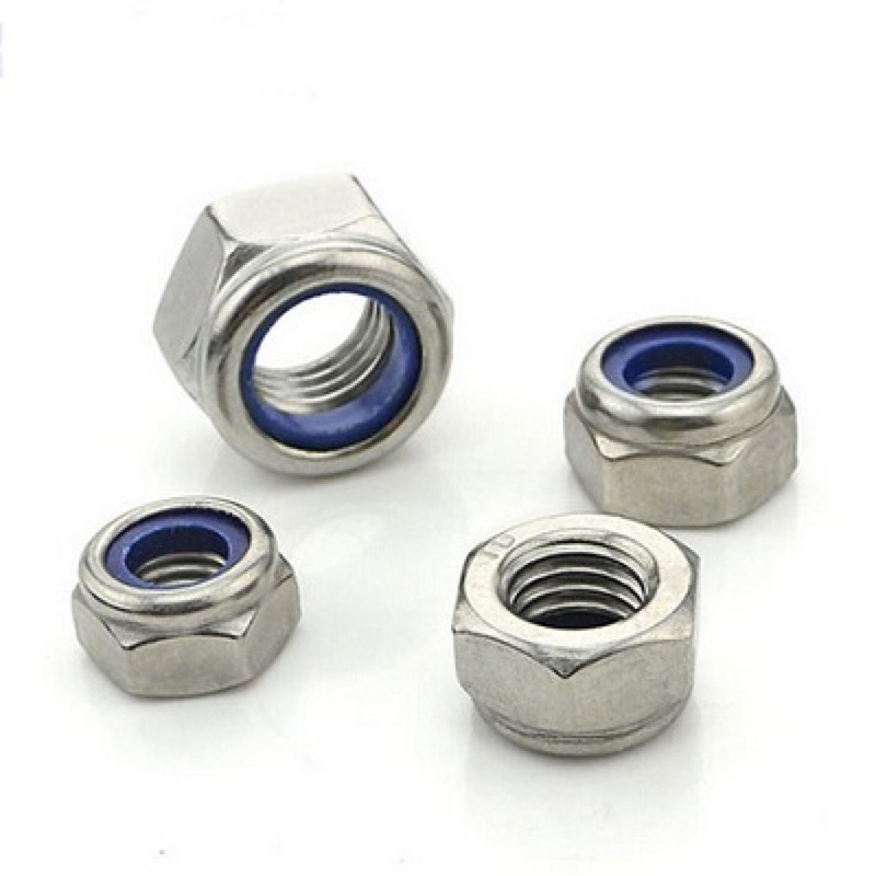 [Combo] Đai Ốc / Tán keo Inox 304 ( có keo chống xoay ) | Shopee Việt Nam