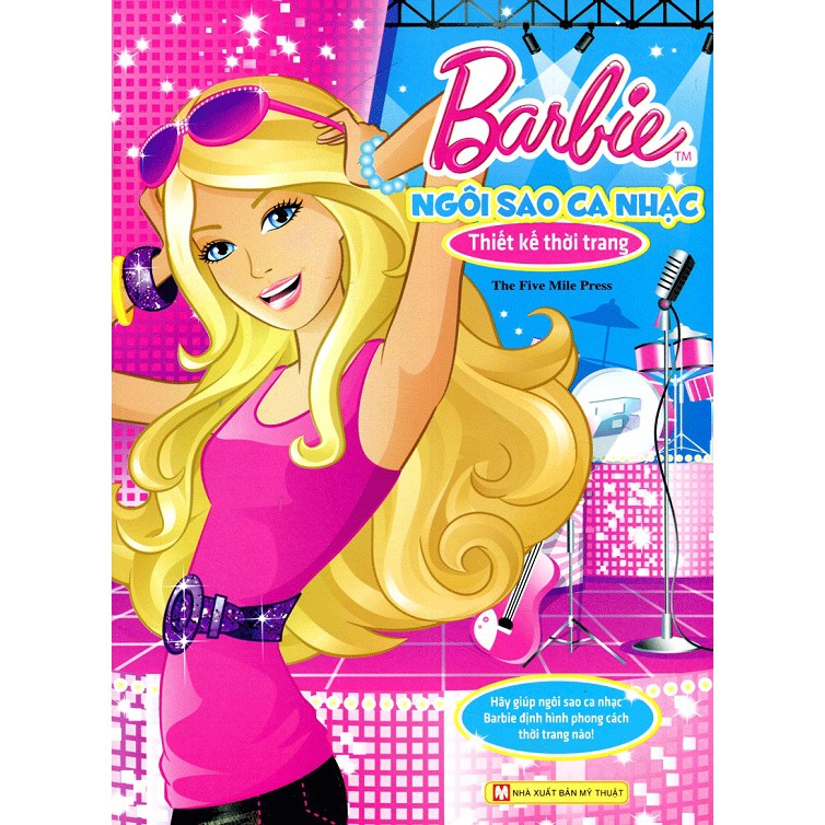 Ảnh Sách Ghép Hình Barbie Thủ Công Dựng Hình Thời Trang Ngôi Sao Ca Nhạc 2
