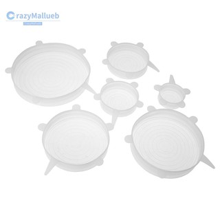 Nắp silicon co giãn linh hoạt dùng để đậy bảo quản thức ăn đa năng nhiều kích cỡ