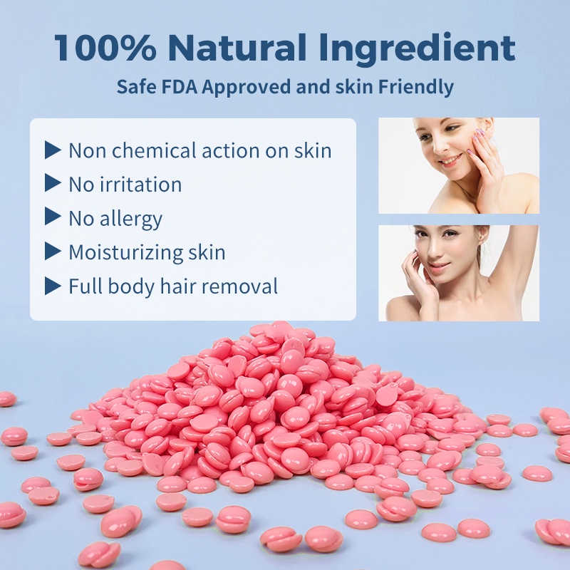 Ảnh Hạt sáp tẩy lông SUMAX 1000g dạng nun chảy 4