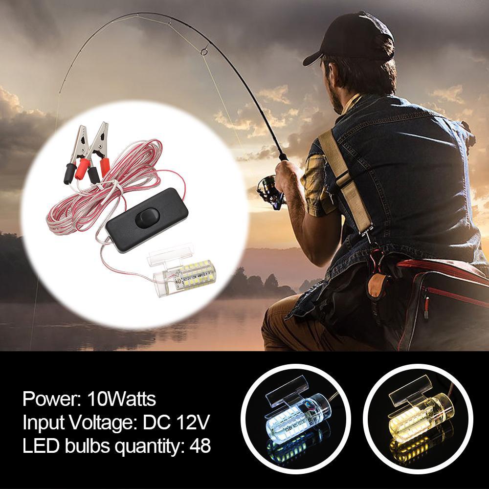 Đèn LED Naturalhm chất lượng cao với 48 bóng LED trắng ấm, lý tưởng cho việc tìm cá