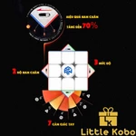 Rubik 3x3 Gan 11 M Duo 3x3 Pro Rubic 3 Tầng Nam Châm Gan11 M Đồ Chơi Trí Tuệ Trẻ Em - Little Kobo — ảnh 6