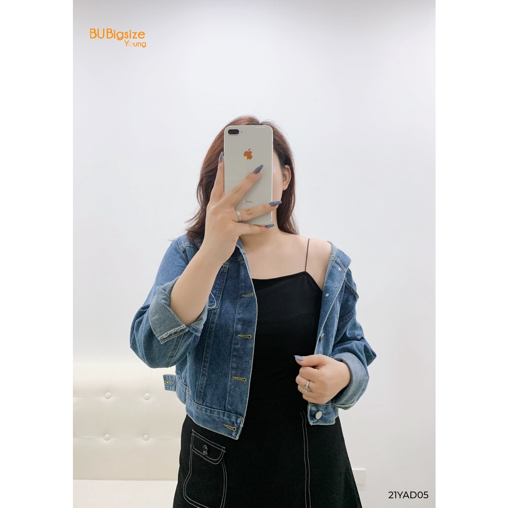 Ảnh Áo 2 dây thun nữ BIGSIZE (55kg đến 95kg) - 21YAD05 - [BU Bigsize Young] 3