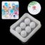 OXXGGKAO Silicone Mặt Dây Chuyền Khuôn Cho DIY Vòng Cổ Vòng Tay Trang Sức Làm Thủ Công 6 Sâu Răng