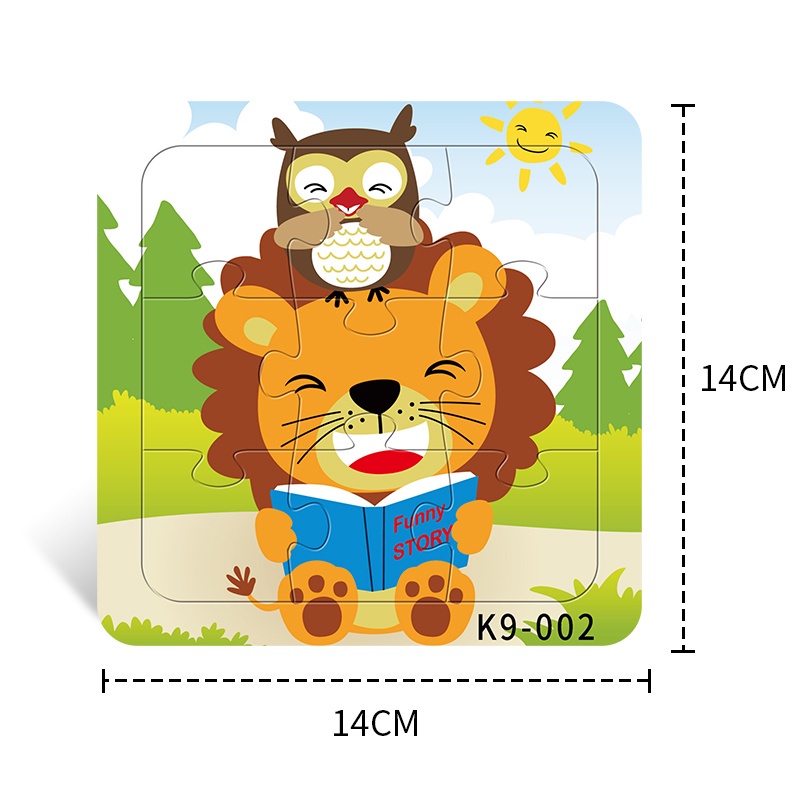 Ảnh Đồ chơi lắp ráp LEQIAZHIXING k9-01-024 kiểu hoạt hình dễ thương cho bé 4