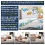 Gối cao su non công thái học ALOTA K26 giảm đau cổ vai gáy, gối công thái học lượn sóng, đàn hồi cao không xẹp lún