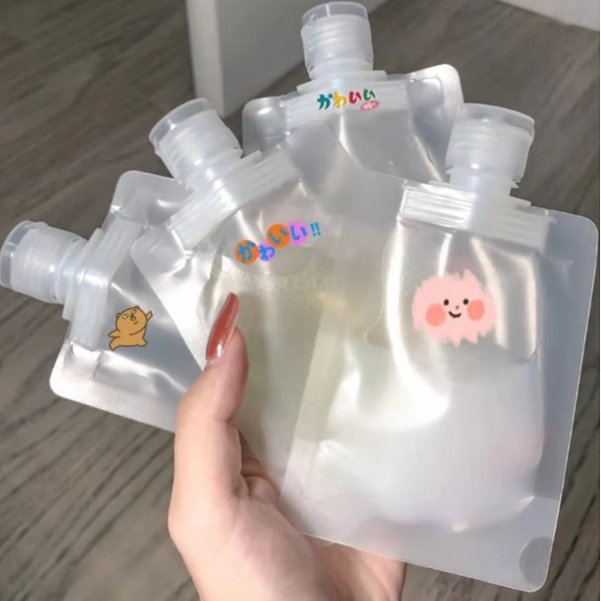 BỘ CHIẾT MỸ PHẨM DẦU GỘI SỮA TẮM TRONG SUỐT TIỆN LỢI 30ML- 50ML -100ML