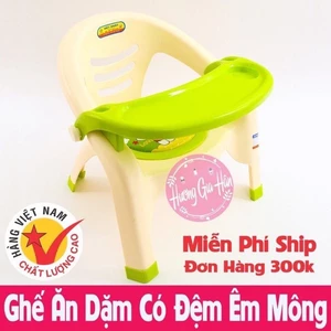 Ghế ăn dặm , bô Việt Nhật có đệm êm mông có còi chíp tạo vui nhộn [GIÁ SỈ]