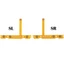 YRBWD -Con Flex Cable Membrane Button ZR ZL L SL SR cho Nintend Switch