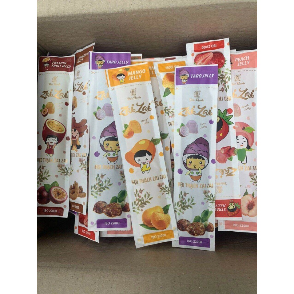 1Kg kẹo thạch zaizai Đức Hạnh mix vị ngẫu nhiên