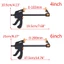 Kẹp chữ F cỡ 4 inch/6inch chuyên dụng cho thợ mộc DIY