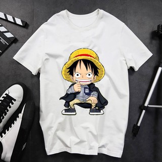 Áo thun LUFFY mũ rơm Zoro 🚚 FREESHIP 🚚 Áo phông Nam Nữ Unisex in hình One Piece Đảo Hải Tặc chất vải cotton mịn mát