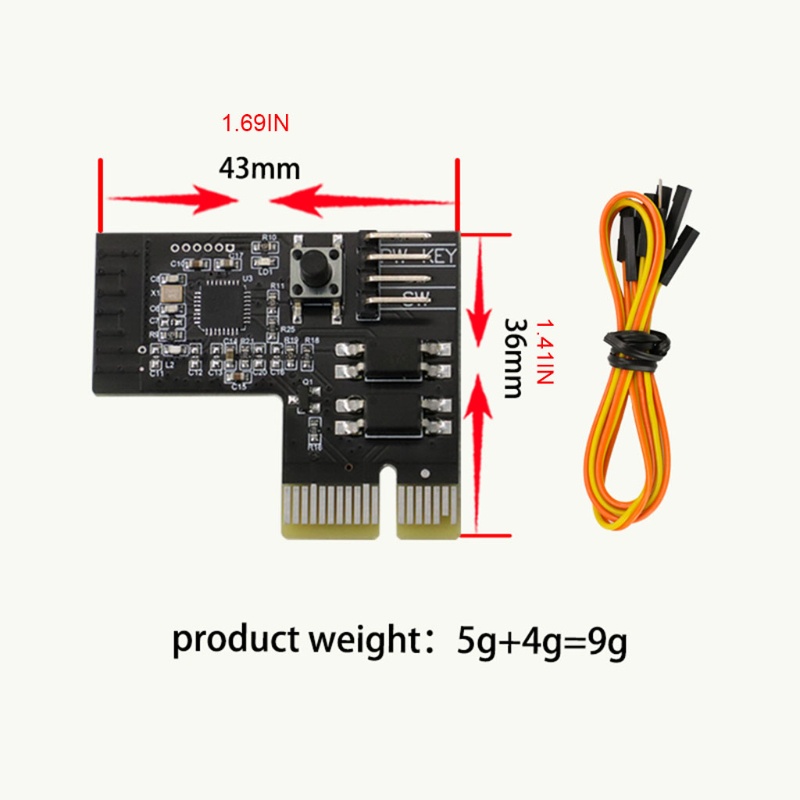 Công tắc nguồn máy tính từ xa MIS để bật PC Khoảng cách không giới hạn