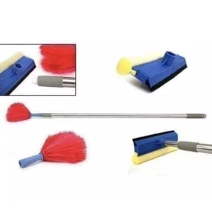 cây lau kính thông minh ĐA NĂNG CHỨC NĂNG 3 trong 1 (QUÉT TRẦN NHÀ+ CÂY TREO ĐỒ+ CÂY LAU KÍNH)