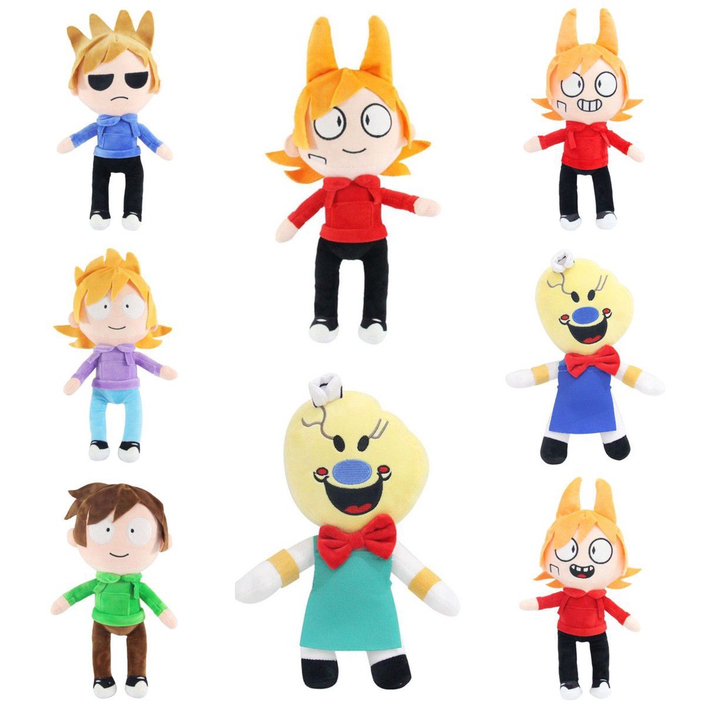 Mới Youtube Độc Quyền Tom Eddsworld Tord Anime Sang Trọng Hoạt Hình Edd Đồ Chơi Quà Tặng Búp Bê
