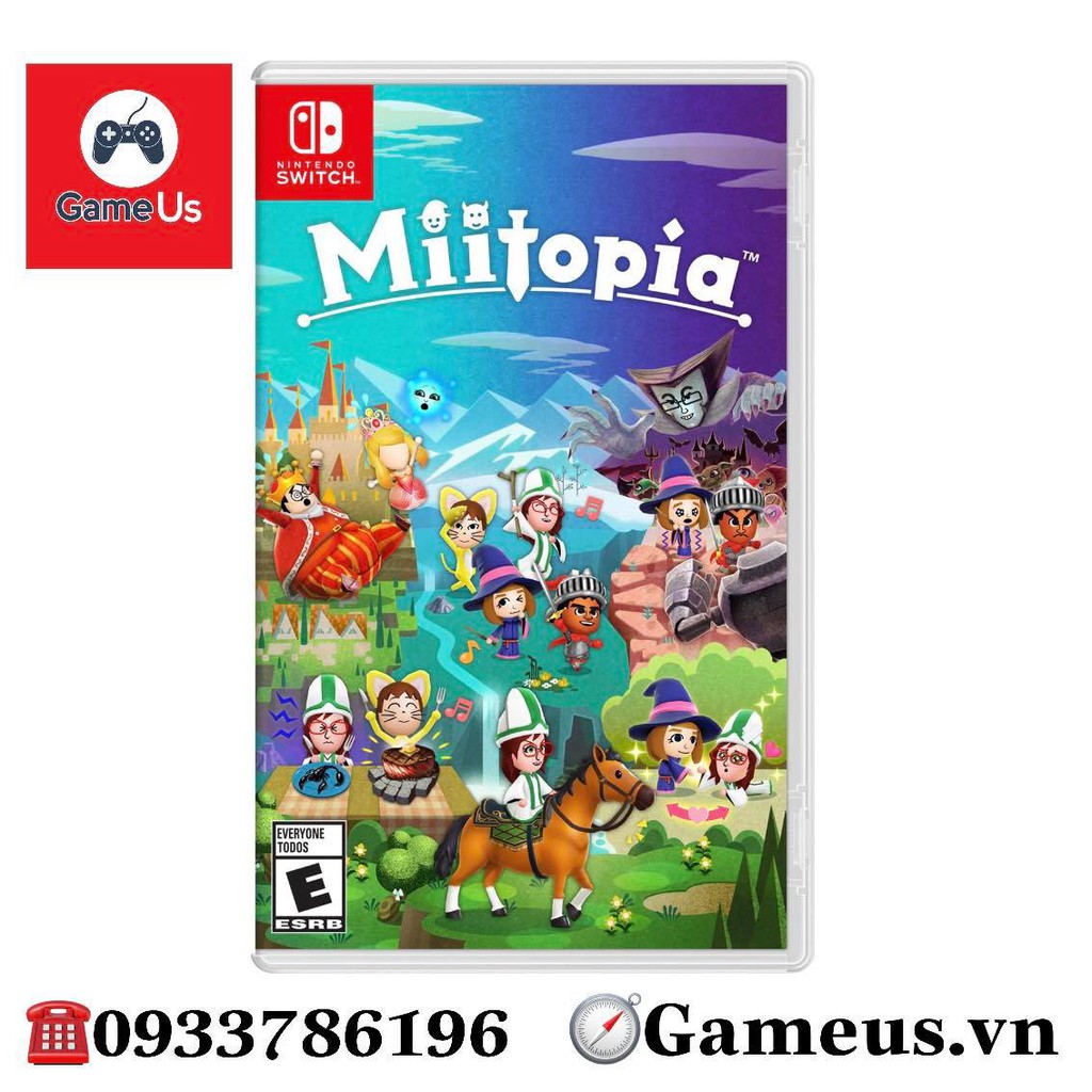 Game Nintendo Switch : Miitopia Hệ US | Shopee Việt Nam
