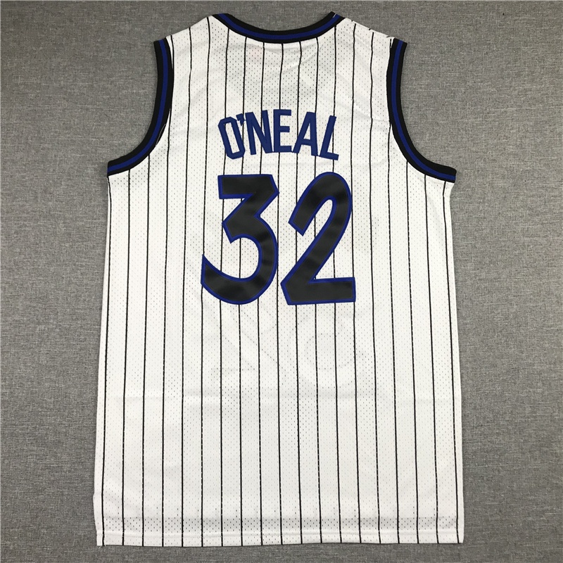 Áo Bóng Rổ Retro Orlando Magic Oneal Số 32, Phong Cách Cổ Điển, Đa Size