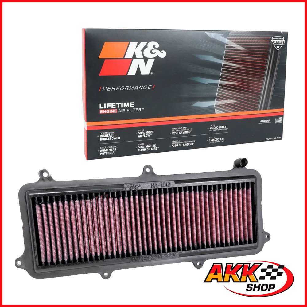 Filtro de Ar Esportivo K&N Honda CB1000R - HA-1018 - Grid otors