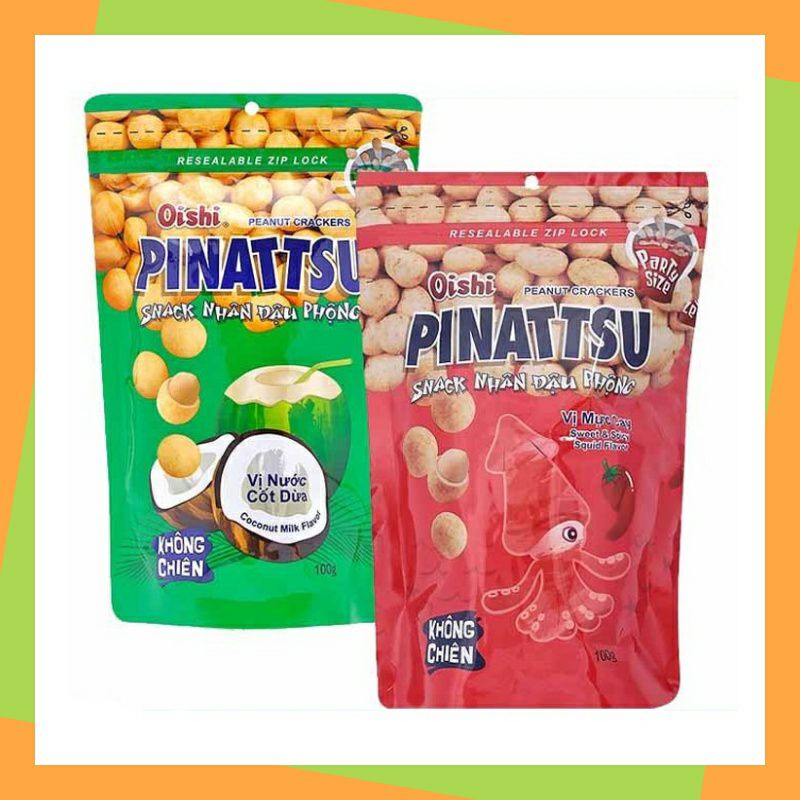 Đậu phộng oishi pinattsu gói 85g | Shopee Việt Nam