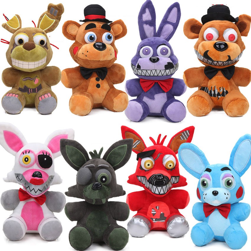 Đồ chơi nhồi bông hình các nhân vật trong Five Nights At Freddy 's 25cm