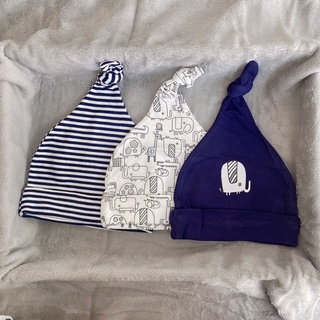 Sét 3 Mũ Momcare Đủ Màu Cho Bé Chất Liệu Cotton Co Giãn