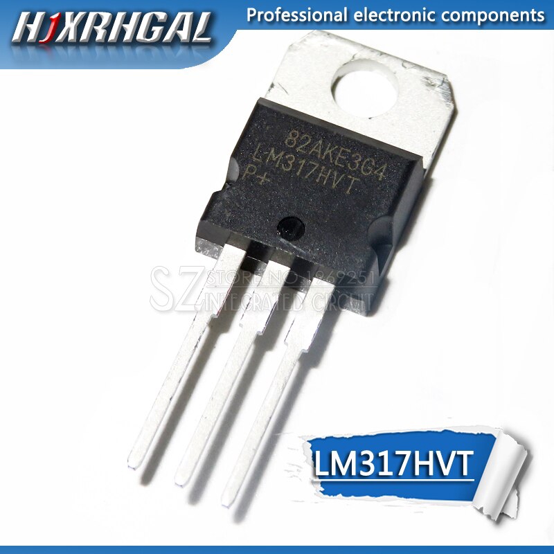 Kit 10 Pezzi LM317HVT LM317 LM317HV Regolatore Di Tensione TO-220, Ideale Per Progetti Fai-da-te E Alimentatori