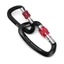 METUBE Professional Carabiner 12 / 25KN Phụ kiện Khóa chính an ninh bằng nhôm