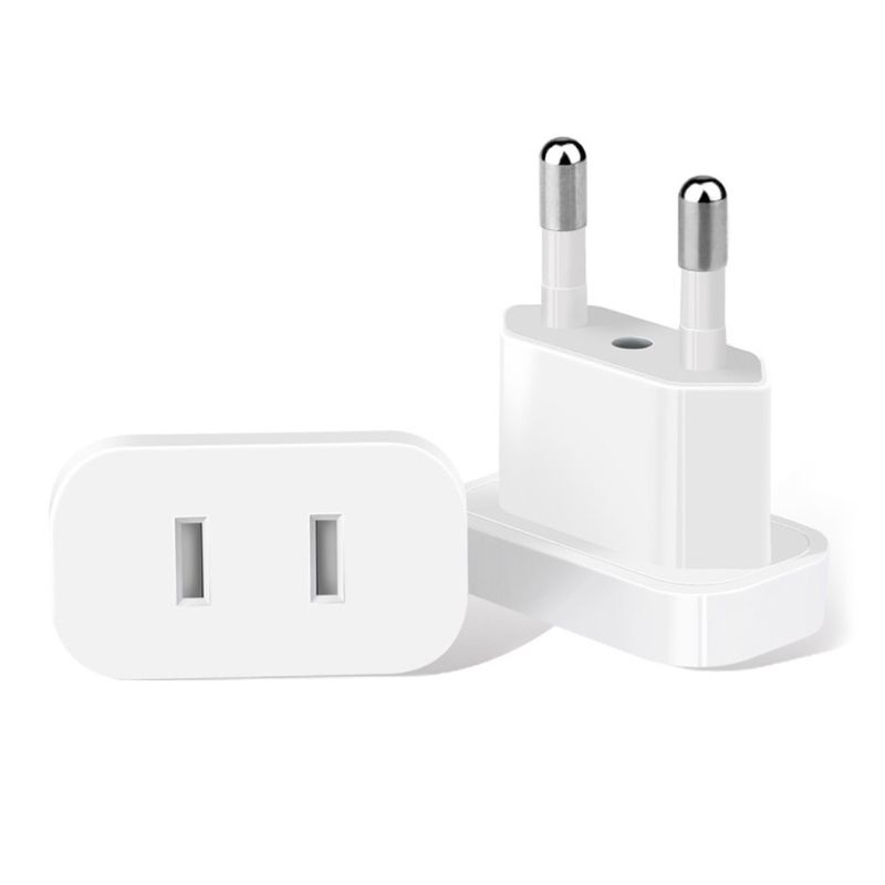 Bộ chuyển đổi phích cắm GOO EU US USA sang EU Châu Âu BR Plug Bộ chuyển đổi du lịch
