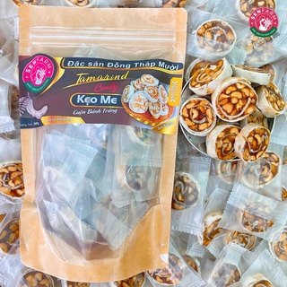 COMBO 4 bịch kẹo trái cây cuộn (bánh trái cây cuộn) bánh tráng Senfarm - 100g/bịch
