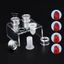 CODECOVED Son Môi Khuôn Dụng Cụ Trang Điểm Nhẫn Đứng Silicone DIY Thủ Công Mỹ Phẩm Son Dưỡng Môi Khuôn