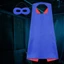 CHEESELY Super Hero Cloak Lễ hội Váy lạ mắt Đạo cụ biểu diễn Bé trai Bé gái Áo choàng
