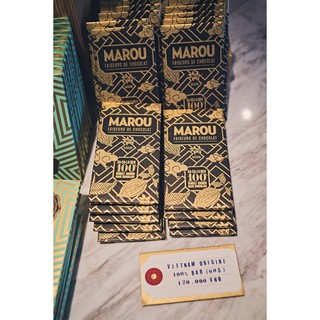 Socola Marou Nhiều mùi , thanh lớn 80g - MAROU Chocolate nguyên chất , sô cô la đen nhiều loại khác nhau